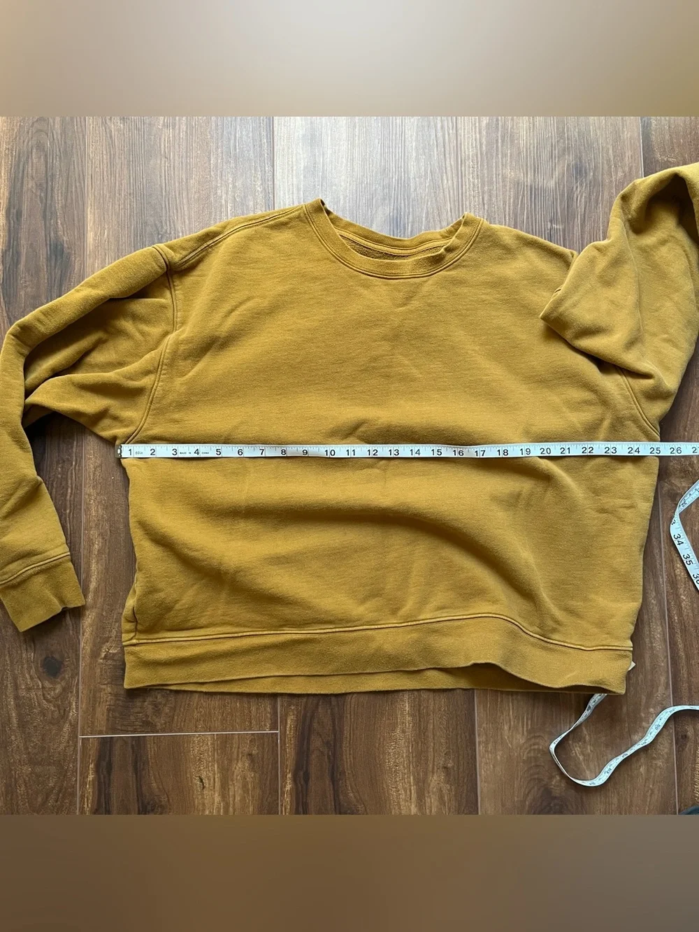 Girlfriend Collective 50/50 classic sweatshirt sycamore athleisure loungewear